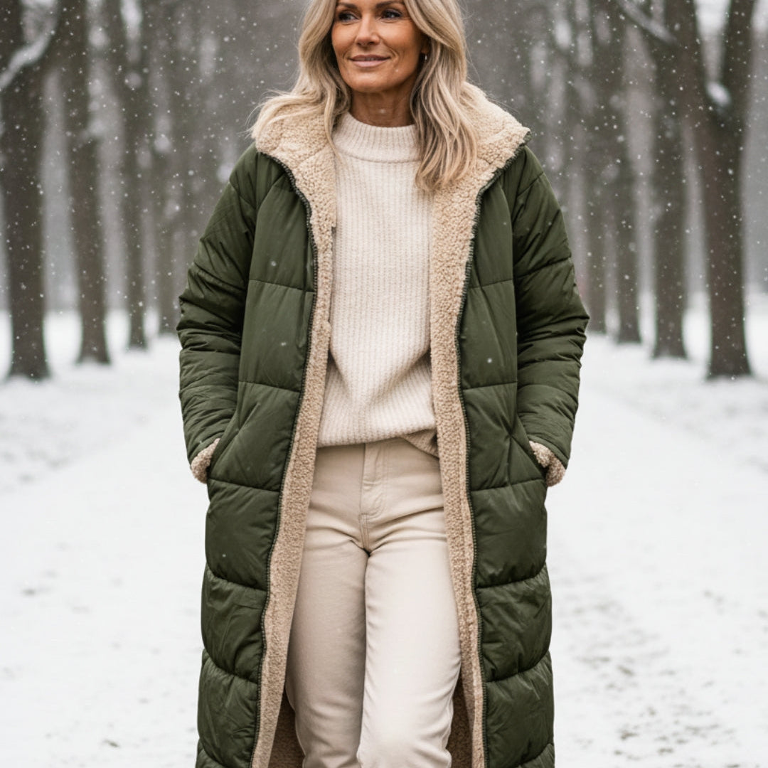 Drahomíla - Elegantní Reverzibilní Kabát