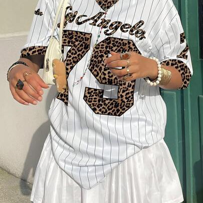 Helena - Každodenní streetwear tričko s krátkým rukávem